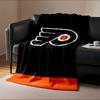 Flyers Black and Orange Logo Blanket print blanket soft and cozy perfect for the living room bed sofa or a nap,gift