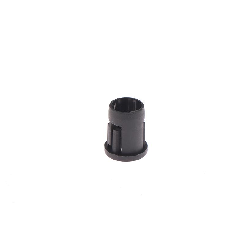 50Pcs 5Mm Led Holder Socket Clip Bezel Socket Mount Light Emitting Diode Lamp Base Cover Black Plastic Display Blub Cup Case