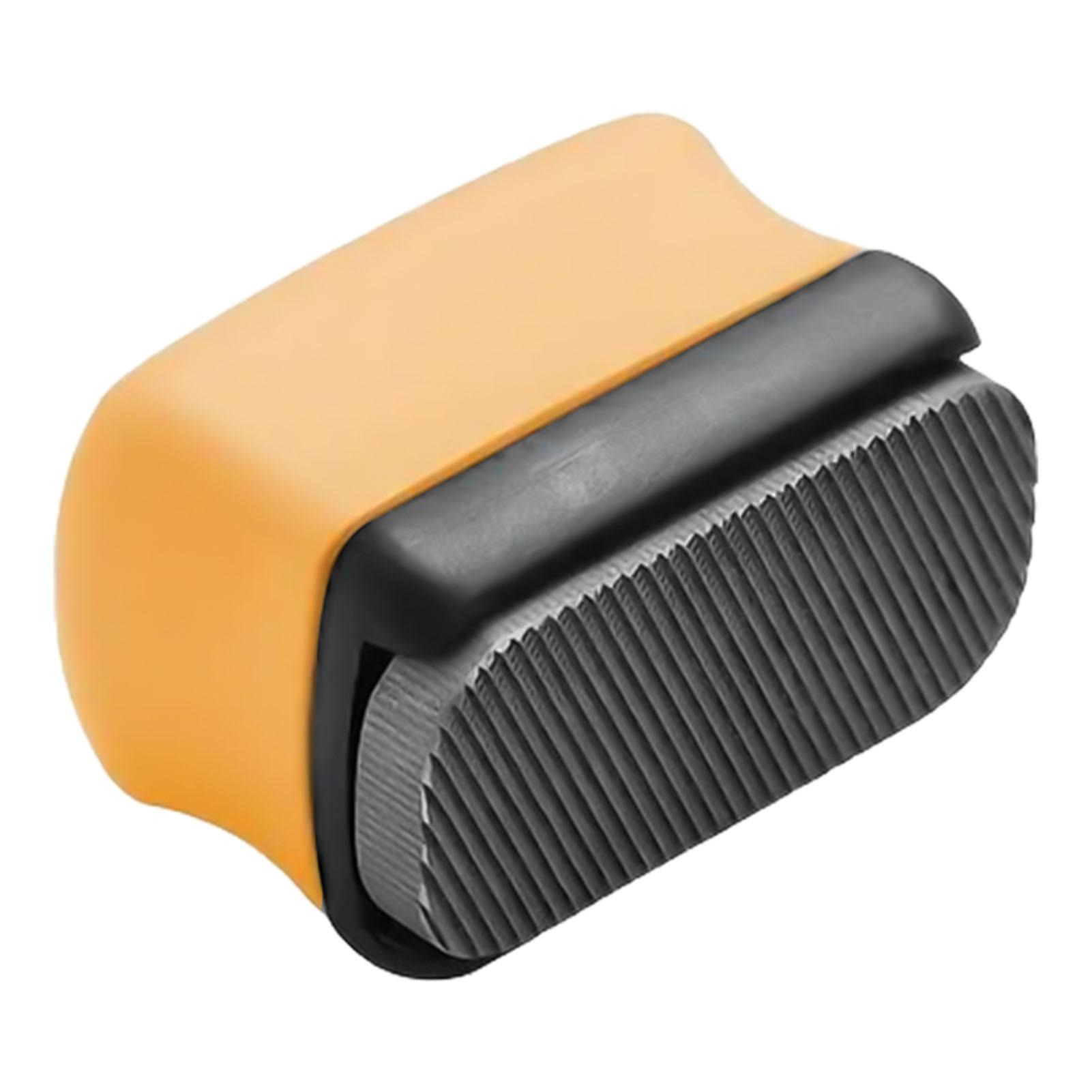 Mini File Set Square File With Irregular Shapes For Precision Work File (with handle) yellow жёлтый