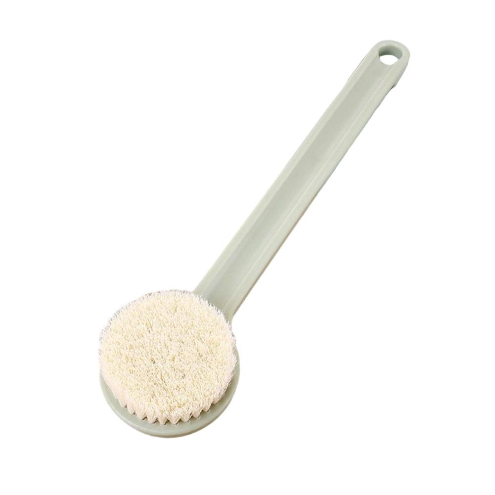 1PCS Long Handle Brush Shower Body Brush With Bristles , With  Long Handle For Skin Exfoliating Bathroom Shower Accessories