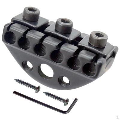 1 Écrous de blocage avec clé et vis Remplacement DIY pour guitare électrique