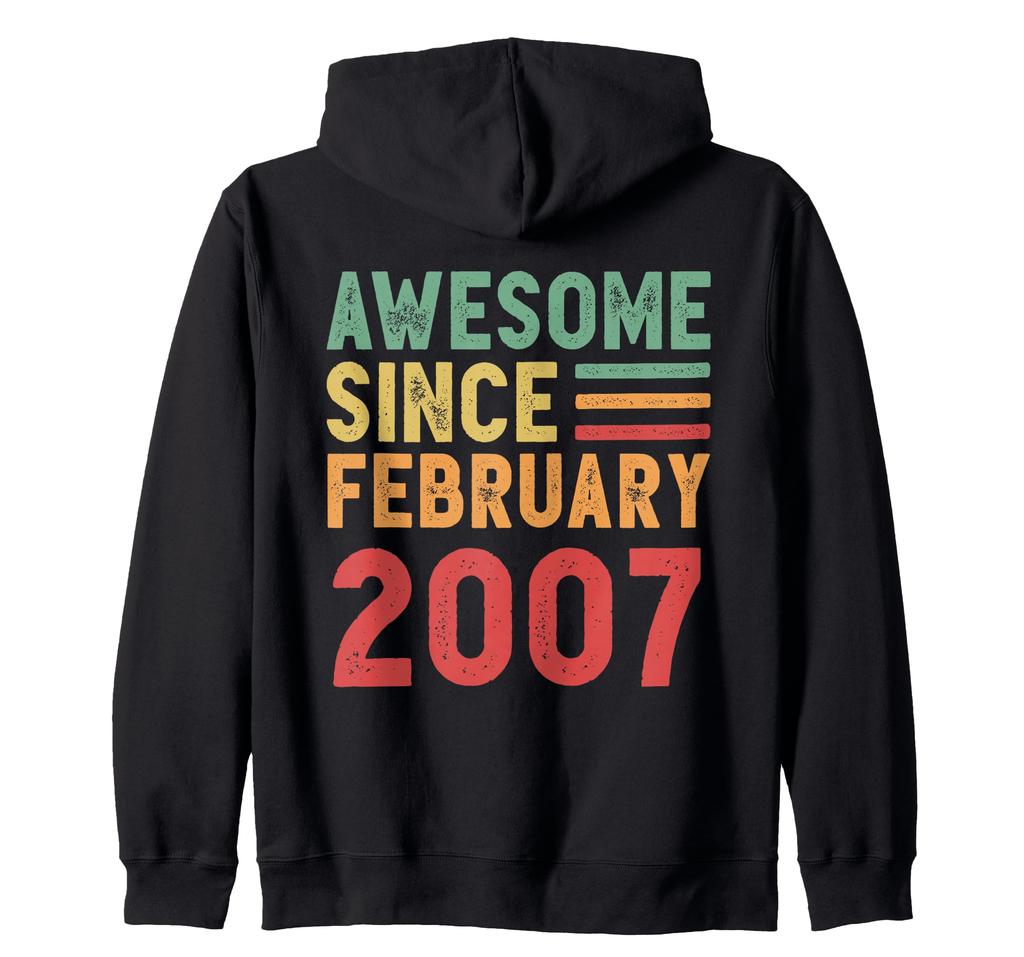 A great 18th birthday present from February 2007. Zip hoodie