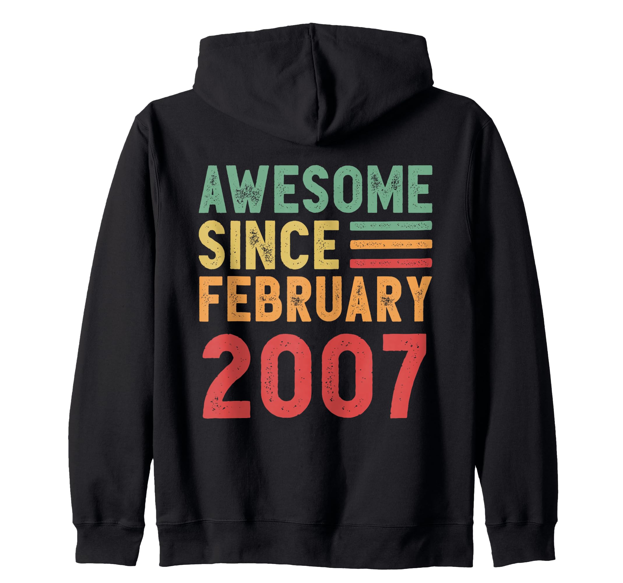

A great 18th birthday present from February 2007. Zip hoodie