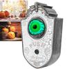 Halloween OneEyed Doorbell Decoration Door Hanging Doorbell Eyeball with Sound(White )