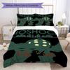 BioShock Pattern Bedding,Quilt Set Quilt Cover Pillowcase Home Birthday Gift (1*duvet cover+2*pillowcase,without core)SSJT0917058