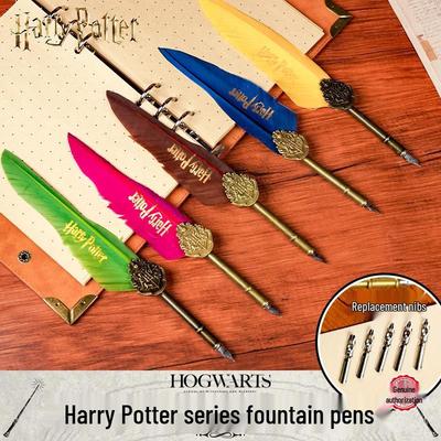 Set Penna d'oca e Ceralacca Harry Potter - Regalo Creativo per Compleanni, Festività o Lauree.