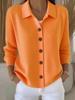 2025 European & American Women's Buttoned Knit Cardigan - New Autumn/Winter Solid Color Casual Fashion Sweater Coat