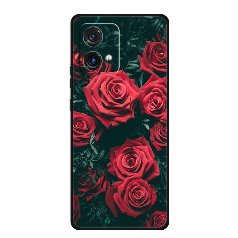 For Motorola Moto G84 G54 5G Case Animals TPU Soft Silicone Cover Phone Cases for Moto G54 MotoG84 Protector Wolf Bumper Coque