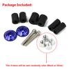 Universal Motorcycle Handlebar End Weight Cap Anti Vibration Slider Plug for Yamaha Suzuki Honda Ducati