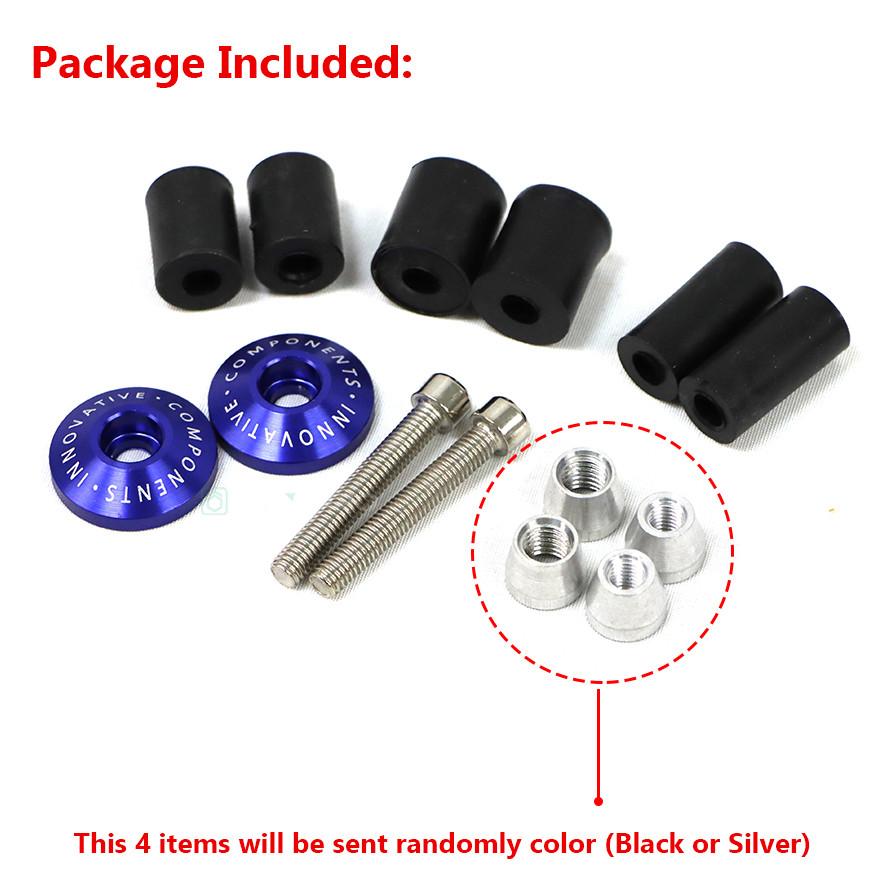 Universal Motorcycle Handlebar End Weight Cap Anti Vibration Slider Plug for Yamaha Suzuki Honda Ducati
