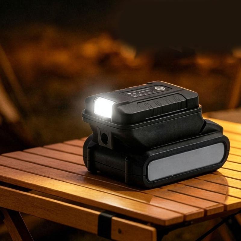 21V Batterieadapter mit roten und schwarzen Kontaktenden, Externes Anschlusszubehör für Reparaturarbeiten, Testroutinen und Wartungsarbeiten