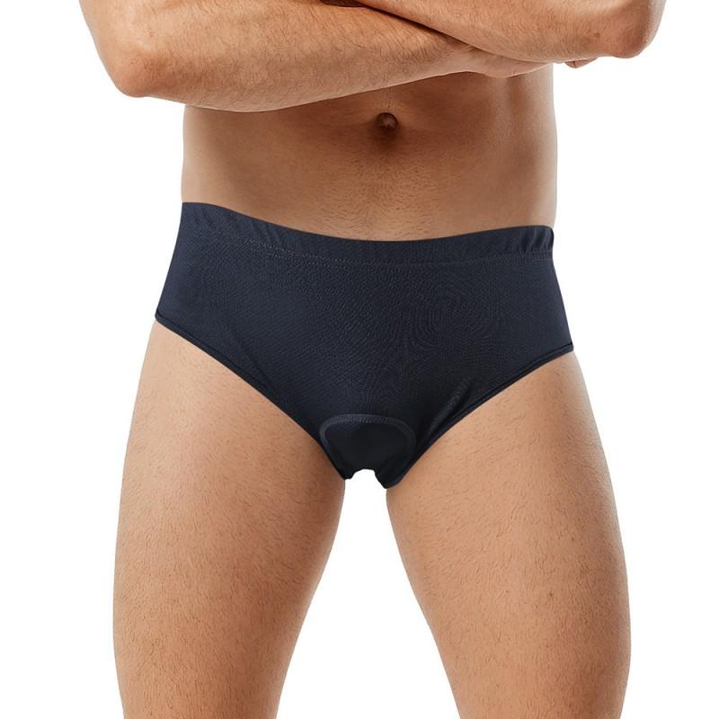 Slip da Ciclismo da Uomo con Imbottitura in Gel Traspiranti Asciugatura Rapida Compressione Biancheria Intima Bici da Strada Mountain Bike