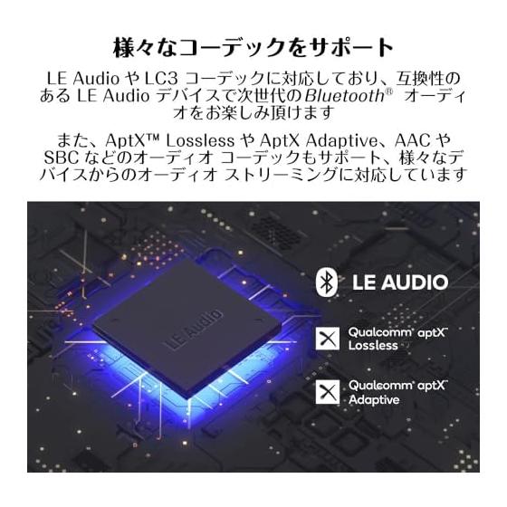 Creative Aurvana Ace 2 LE Audio AAC AptX Lossless Equipped with new technology xMEMS driver Frequency response 5Hz - 40kHz Compatible with iPhone