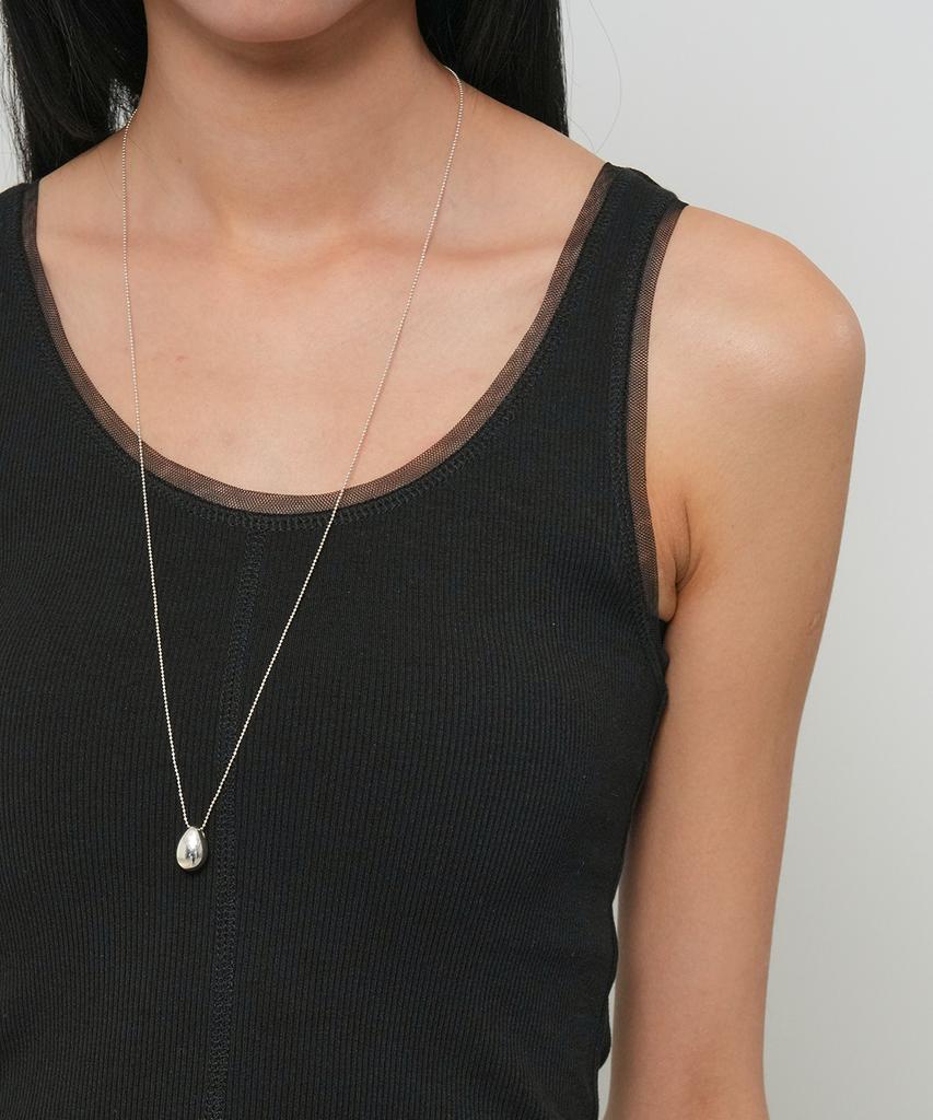 GENERALIDEA Sheer Layered Sleeveless [Black] / Gf2Lts534