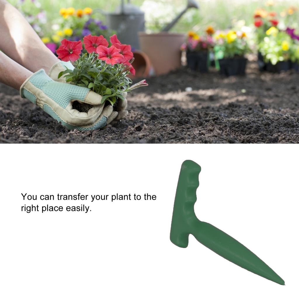 Portable Plastic Hole Digger Seedling Puncher for Seedling Transplanting Planting Garden Supplies