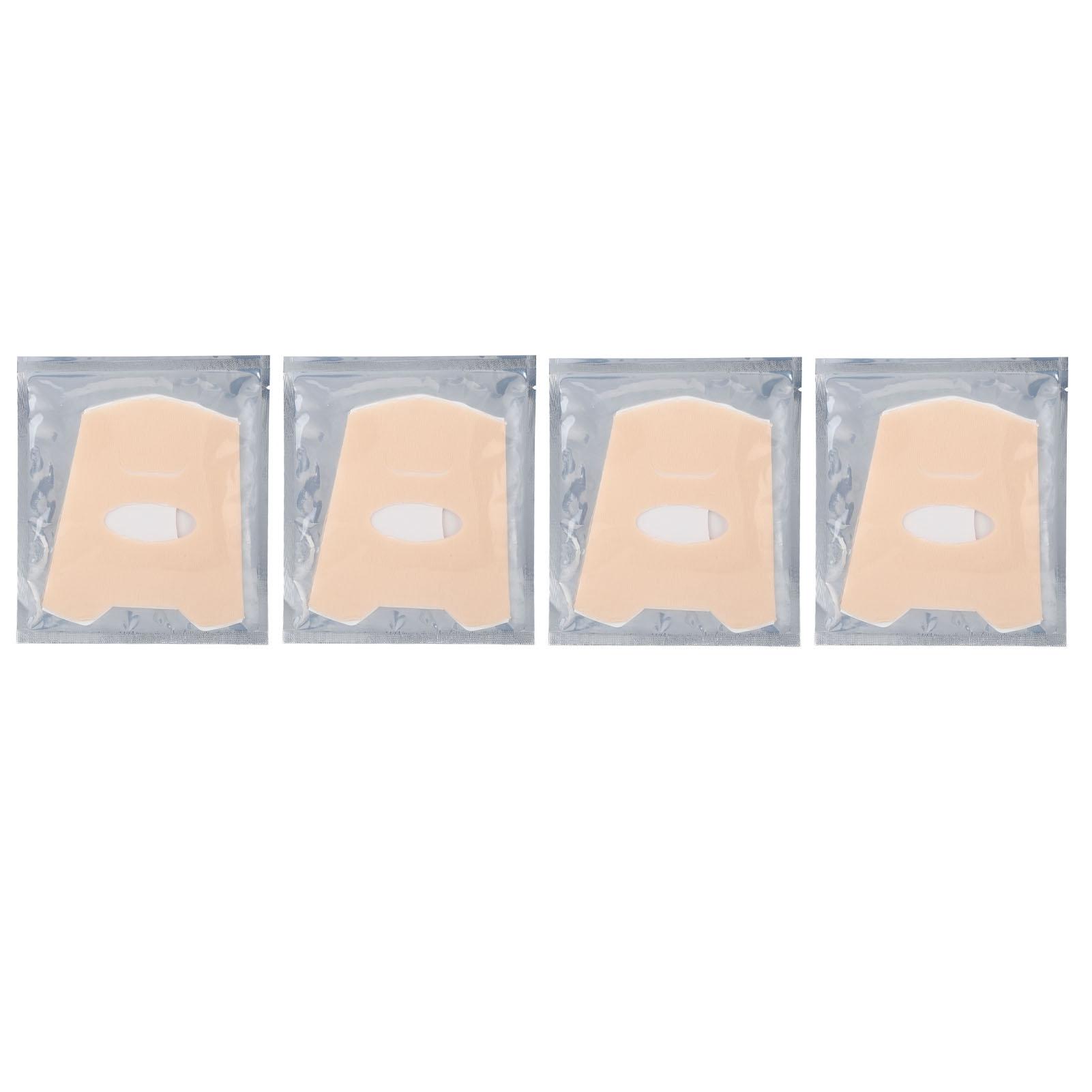 

4 шт. Солнцезащитная маска для лица с УФ-блокировкой, охлаждающая гидрогелевая маска для ухода за кожей для использования на открытом воздухе