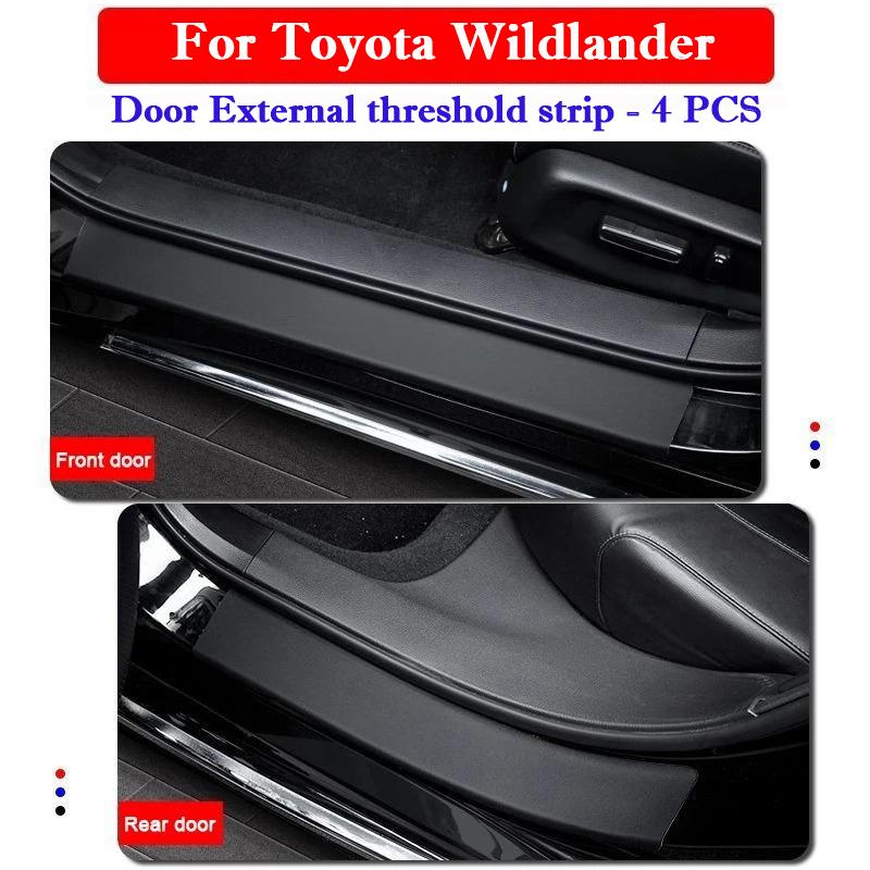 Für Toyota Wildlander 2020-2026 Auto Türschwellen-Aufkleber Anbringung Schutzleiste Kratzfest Wasserdichte Schutzfolie
