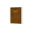 Strap Closure Annual Planner Book Spiral Binding Schedule Notebook  Journaling
