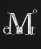 Mucent Bruno Matching Metal Logo Bootcut Pants