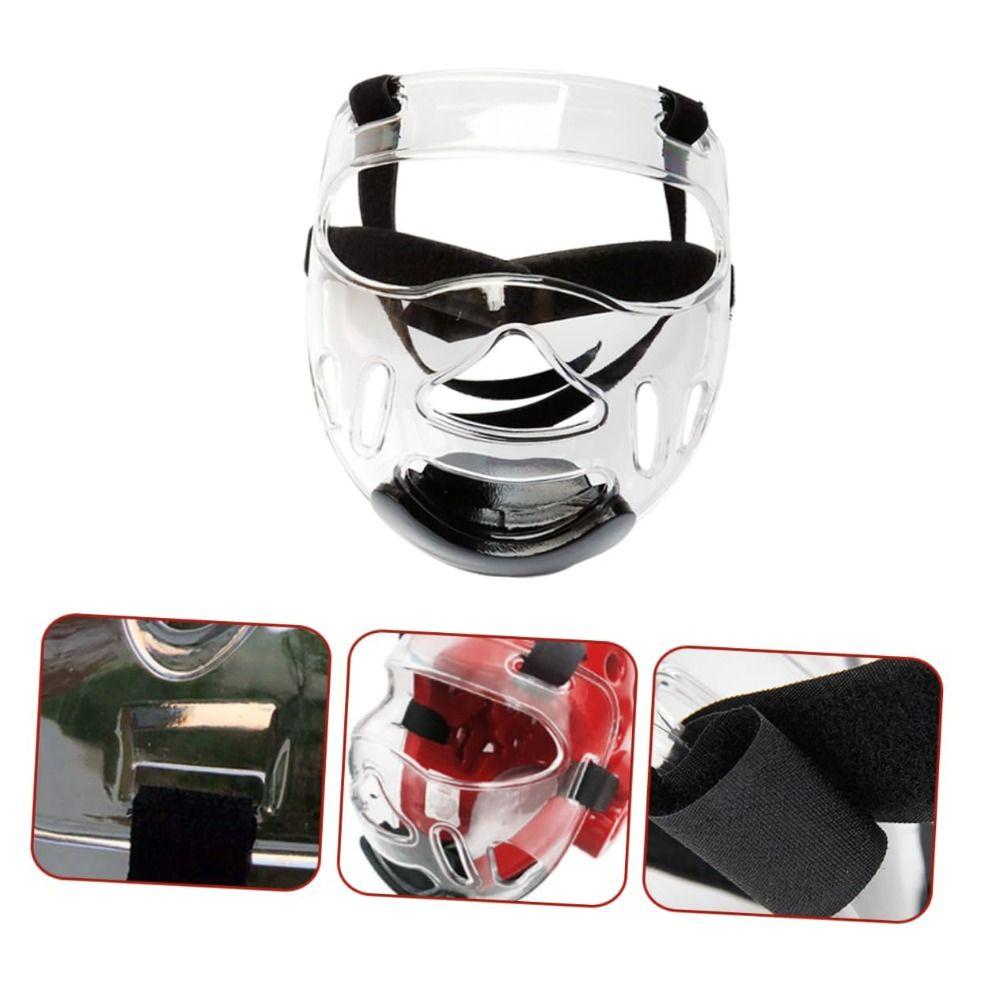 Maschera Protettiva Per Viso Trasparente - Per Sport Di Combattimento Come Boxe, Taekwondo E Karate