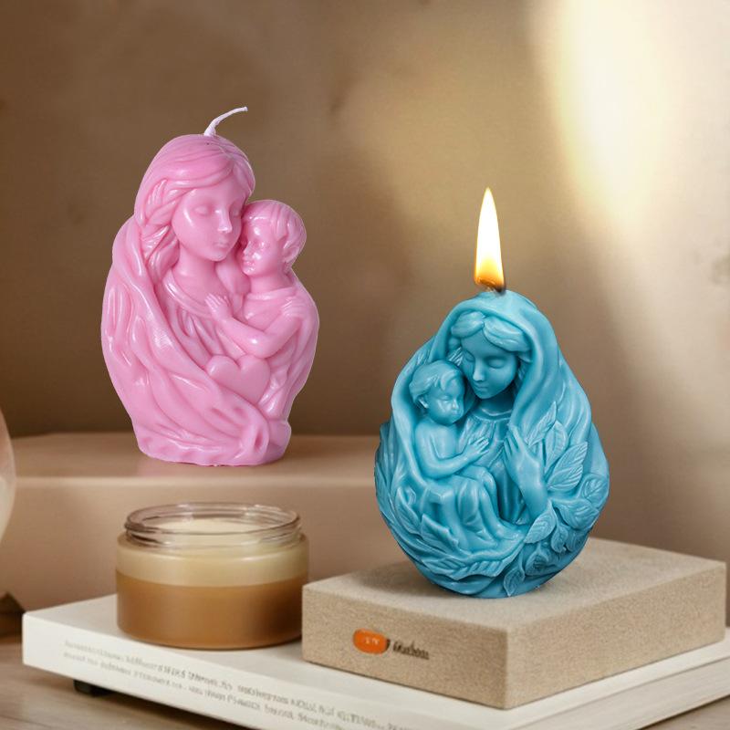 Candle Mold Aroma Soap Mold Silicone Mold Silicone For Crafting Enthusiasts Home Decor Mother'S Day