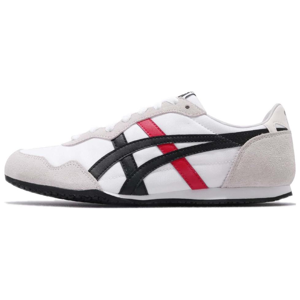 

Onitsuka Tiger Unisex Serrano White Black Red 1183B400-102 37