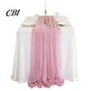 Chiffon Table Runner Sheer Flowing Runner, Wedding Elegant Solid Color Charming Dining Accessory for Home Bridal Shower Party Decor