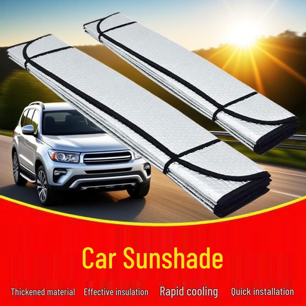 

Large Vehicle Front Windshield Sunshade - Heat Insulation Sun Visor 60*130CM