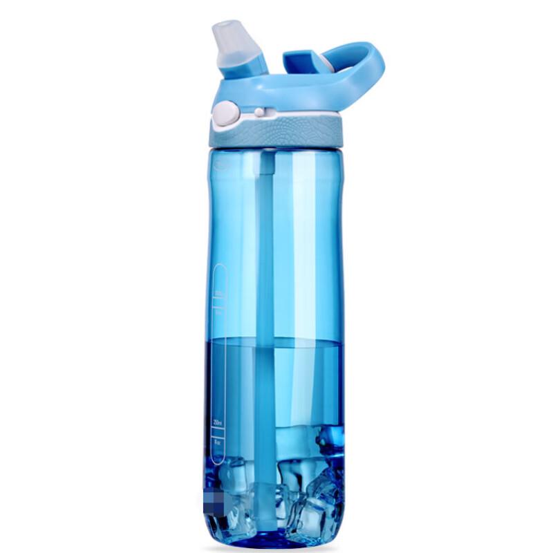 Tri-polar TP3649 Portable Outdoor Sports Water Bottle with Straw