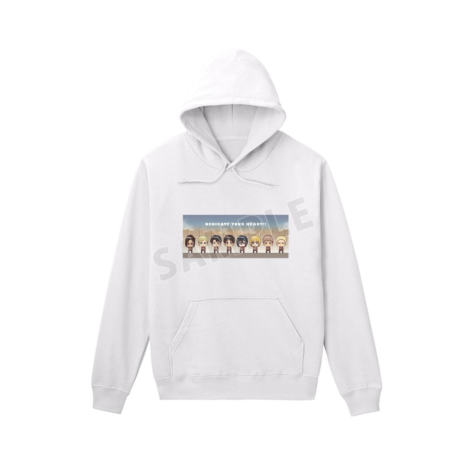 

Attack on Titan Survey Corps Your Hoodie XL Size Chokonto! Dedicate Heart!! Men s