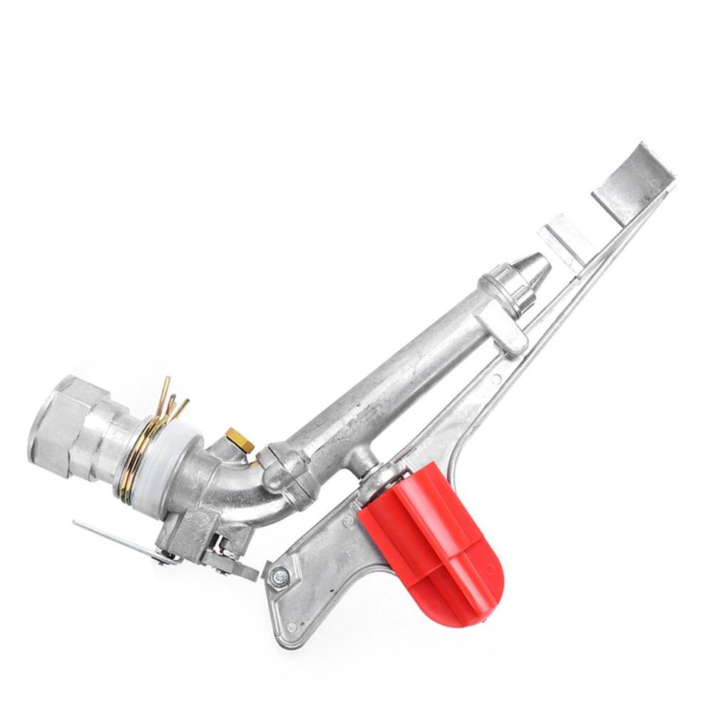 1.5in DN40 Female Thread Irrigation Sprinkler Zinc Alloy Rocking Arm Sprinkler  Home Gardening