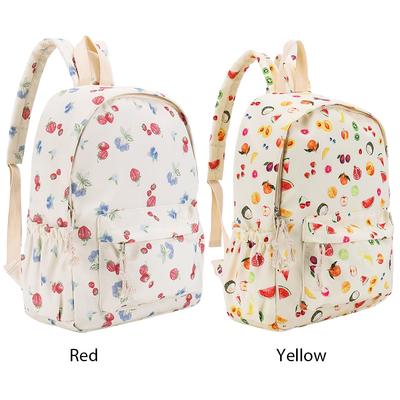 Teenage Girls Women Canvas Fashion Casual Travel Daypack Preppy Backpack Laptop Daypack for Travel Work for High School College