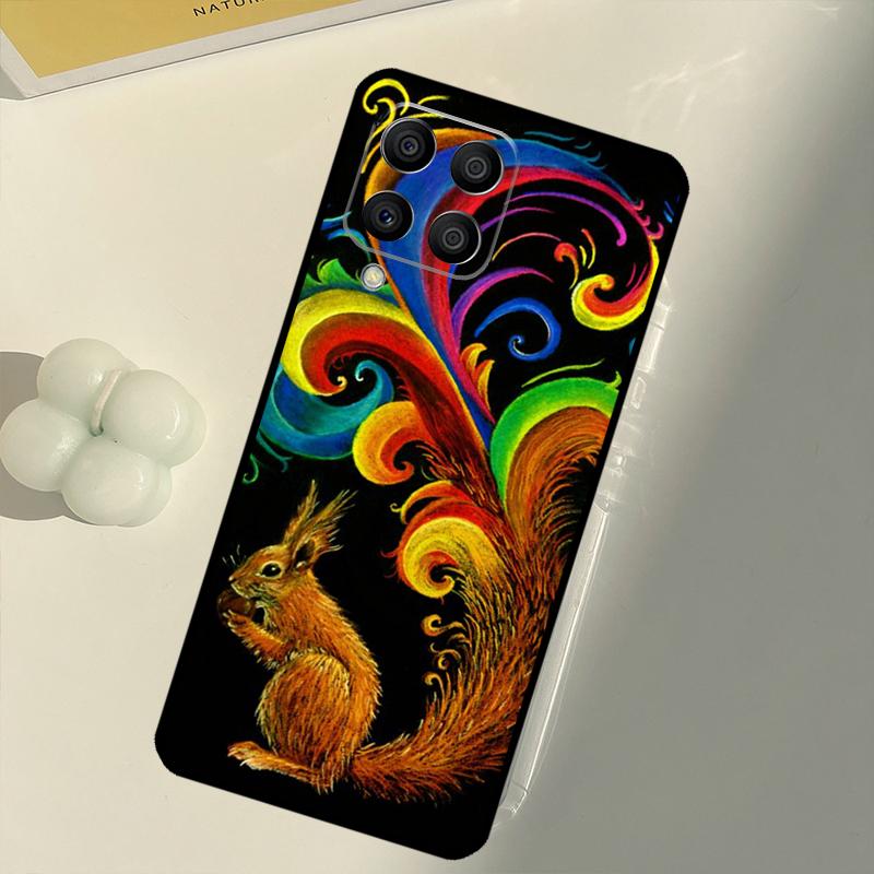

Cartoon Animal Squirrel For Samsung Galaxy M16 M06 M12 M55 M15 M35 M14 M34 M54 M11 M21 M31 M13 M33 M53 M32 M52 Case Samsung M55