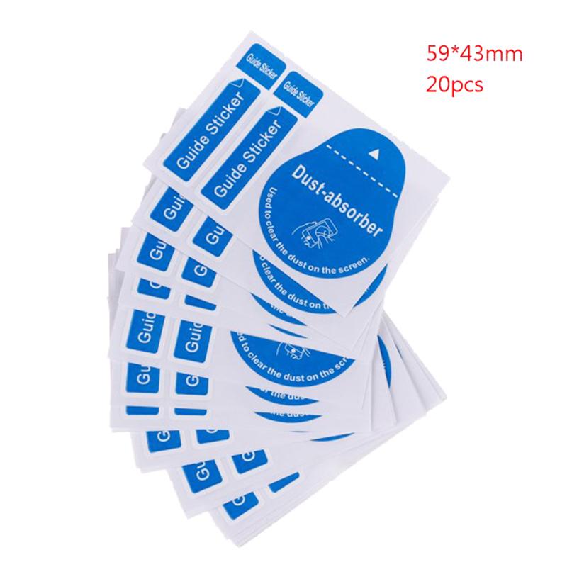 

- 20Pcs Wet Dry Wipes Cleaning Cloth For Tempered Glass Screen Protector For Watch Camera Lens LCD Screens Dust Removal Papers -