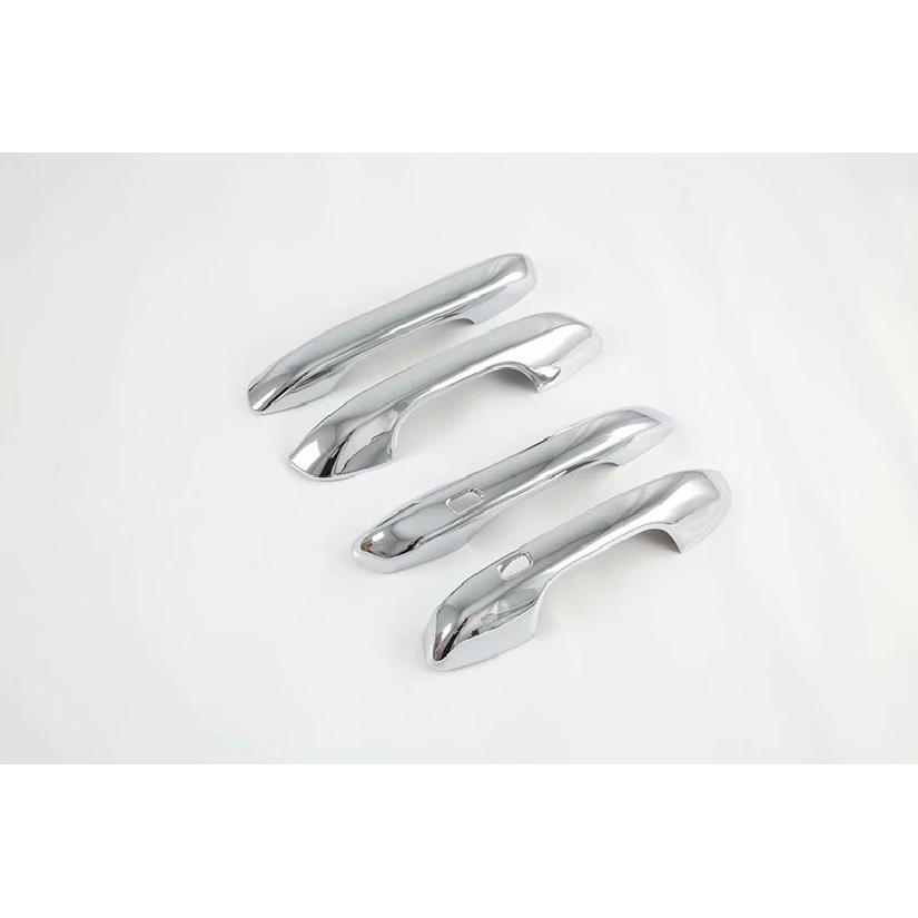 For Kia Sorento MQ4    Car Accessories ABS Chrome Door Handle Cover With Smart Key Hole Catch Cap Trim Molding