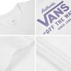 Vans T-shirt Unisex Bianco Girocollo Vestibilità Media Dritta VN0A54NAWHT