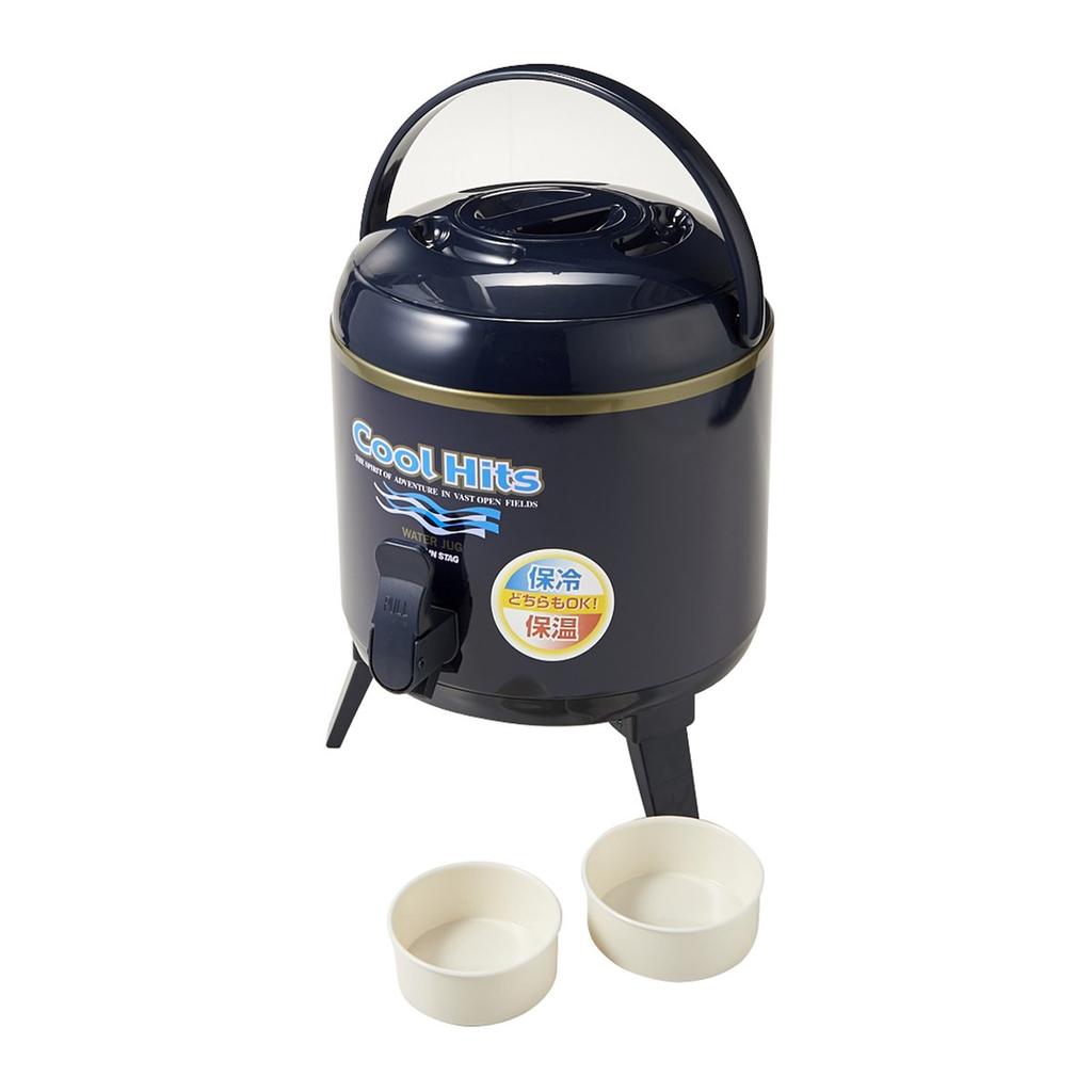 Captain Stag Cool Hits Water Jug, 6L (Navy) M-5026