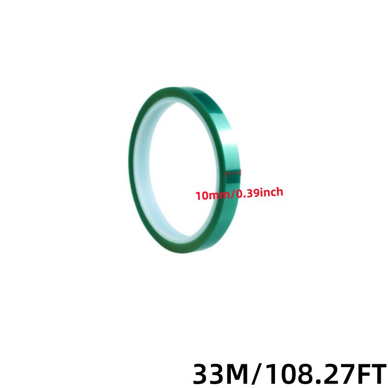 

PET Film Tape High Temperature Green Heat Resistant PCB Solder SMT Plating Shield Insulation Protection