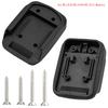 Countersunk Screw Holes Battery Holder Electric Tool Storage Wall Mount Bracket