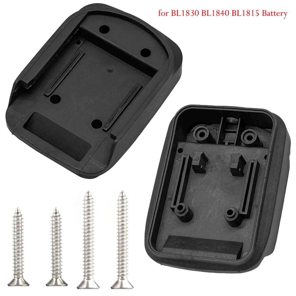 Countersunk Screw Holes Battery Holder Electric Tool Storage Wall Mount Bracket