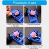 Portable Drill Bit Sharpener Kit Includes Grinder Wrench and Grinding Stone for DIY Enthusiasts and Craftsmen