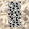 1Pc, Oversized Women's Beach Towel with Cow Print, Super Absorbent and Lightweight Beach Towel - Sand-Free Soft Microfiber