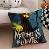 Dark American Rock Band MMotionless In White Cushion Cover Throw Pillow Cover Hidden Button Durable Polyester Chair Cushion