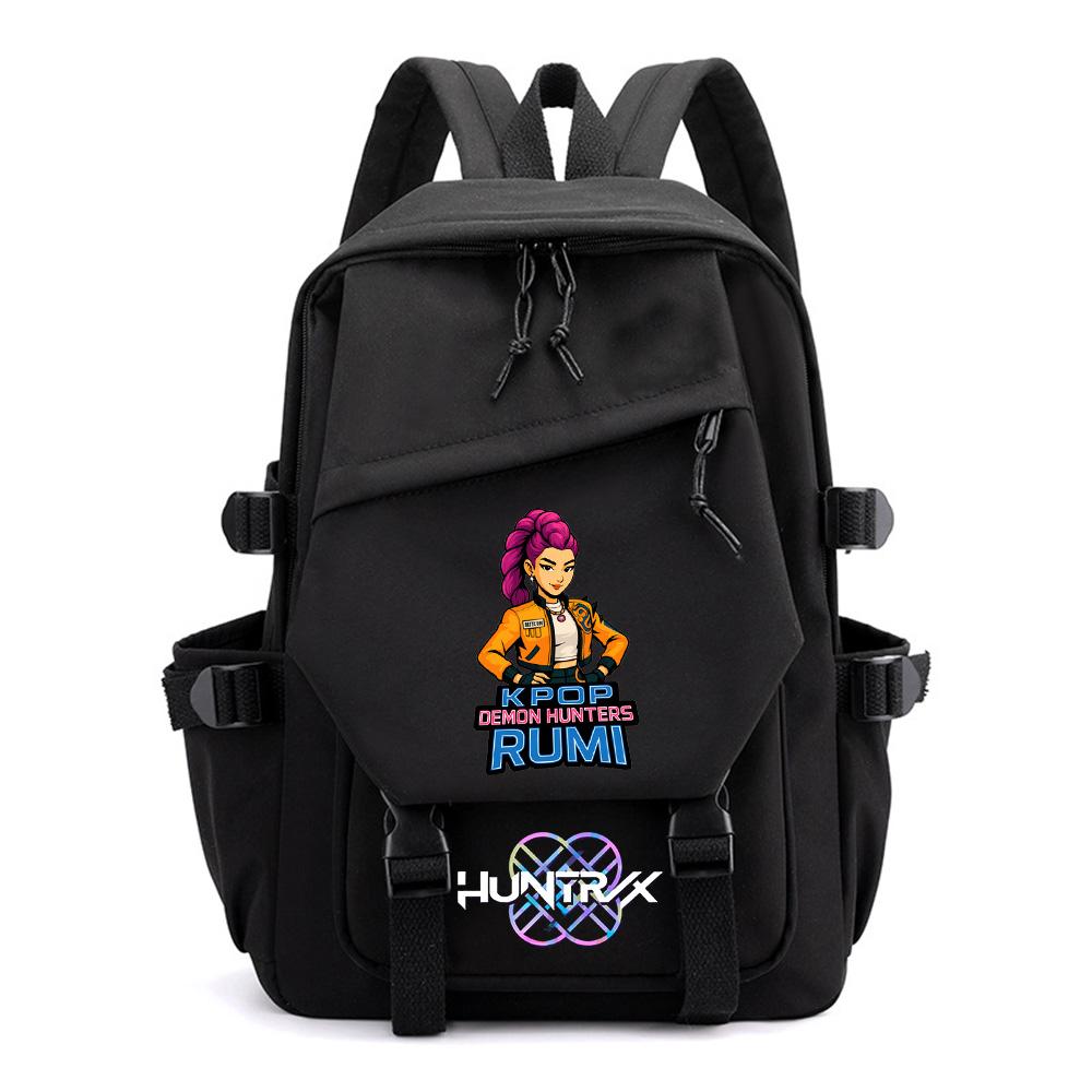 Cartoon K-pop Demon Hunters Printed Backpack for Teenager Boy Gril Schoolbag Children Student Waterproof Bookback Women Waterprooftravel Bag Kid Gift