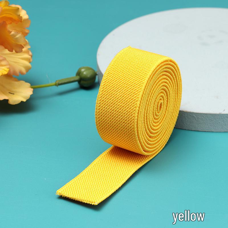 2,5 cm dicker doppelter Köper, doppelseitiger elastischer Bund & Autozierleisten-Einfassung für Bekleidungszubehör