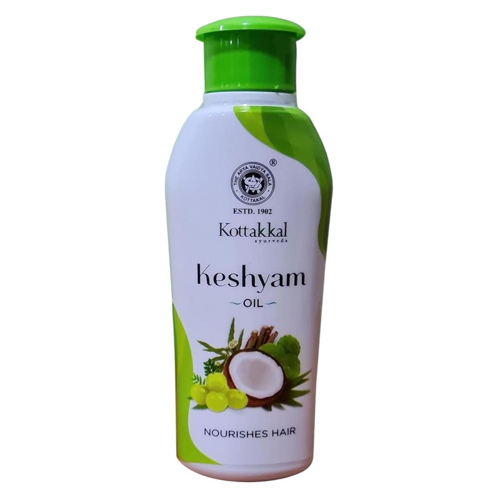 Kottakkal Ayurveda Keshyam Hair Oil 100 Ml Pack of 2 – Strengthens Roots, Promotes Growth, Reduces Hair Fall