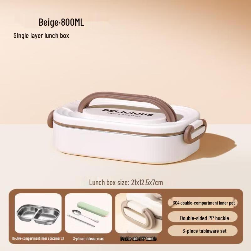 Multi-layer Insulated Microwaveable Lunch Box