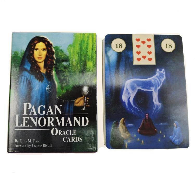 Pagan Lenormand Oracle Cards Full English Classic Board Games