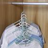 14-Hook Clothes Hanging Chain 50cm for Closet Organization and Saving Garment Storage