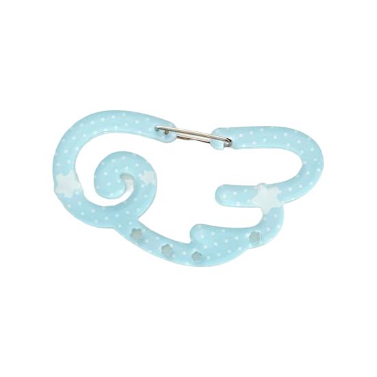 Acrylic Keychain Hook Clip Lightweight Pendant Decoration Key Bag Car Charm Key Chain Backpack Accessory